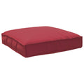 Vidaxl kussen wijnrood 80 x 80 x 12 cm oxford stof