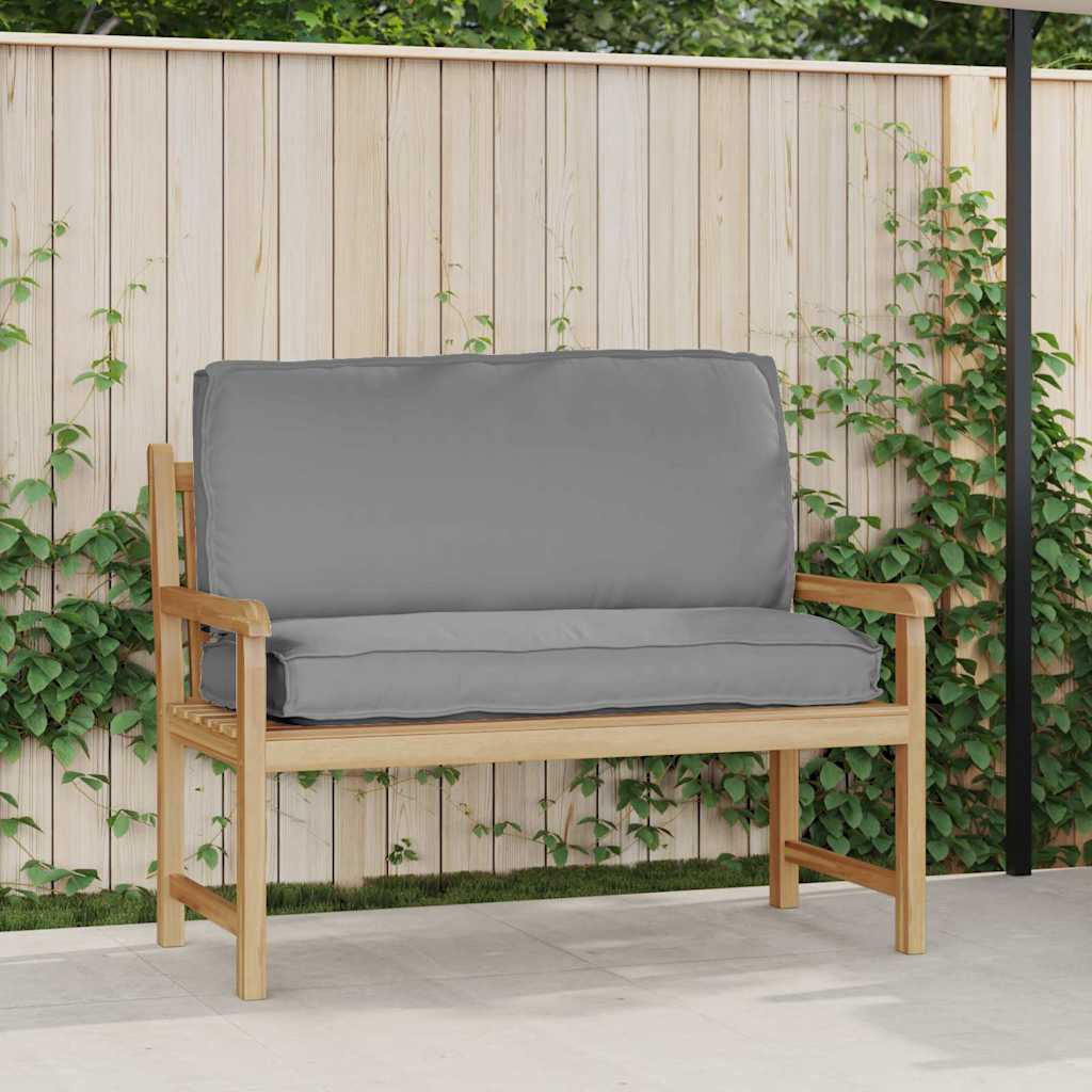 Vidaxl kussen grijs 120 x 50 x 12 cm oxford stof