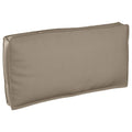 Vidaxl kussen taupe 150 x 40 x 8 cm oxford stof