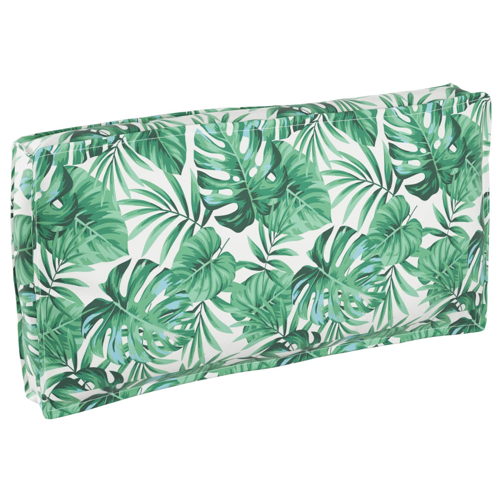 Vidaxl kussen blad bladpatroon 80 x 80 x 52 cm oxford stof