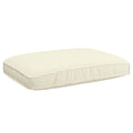Vidaxl kussen crème 120 x 80 x 12 cm oxford stof