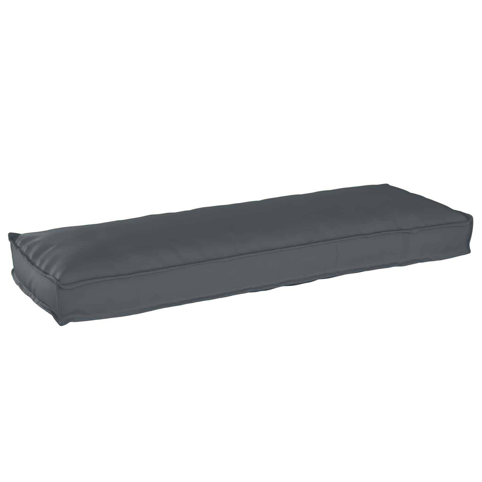 Vidaxl kussen antraciet 120 x 40 x 8 cm oxford stof