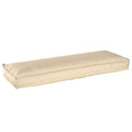 Vidaxl kussen beige 120 x 40 x 8 cm oxford stof