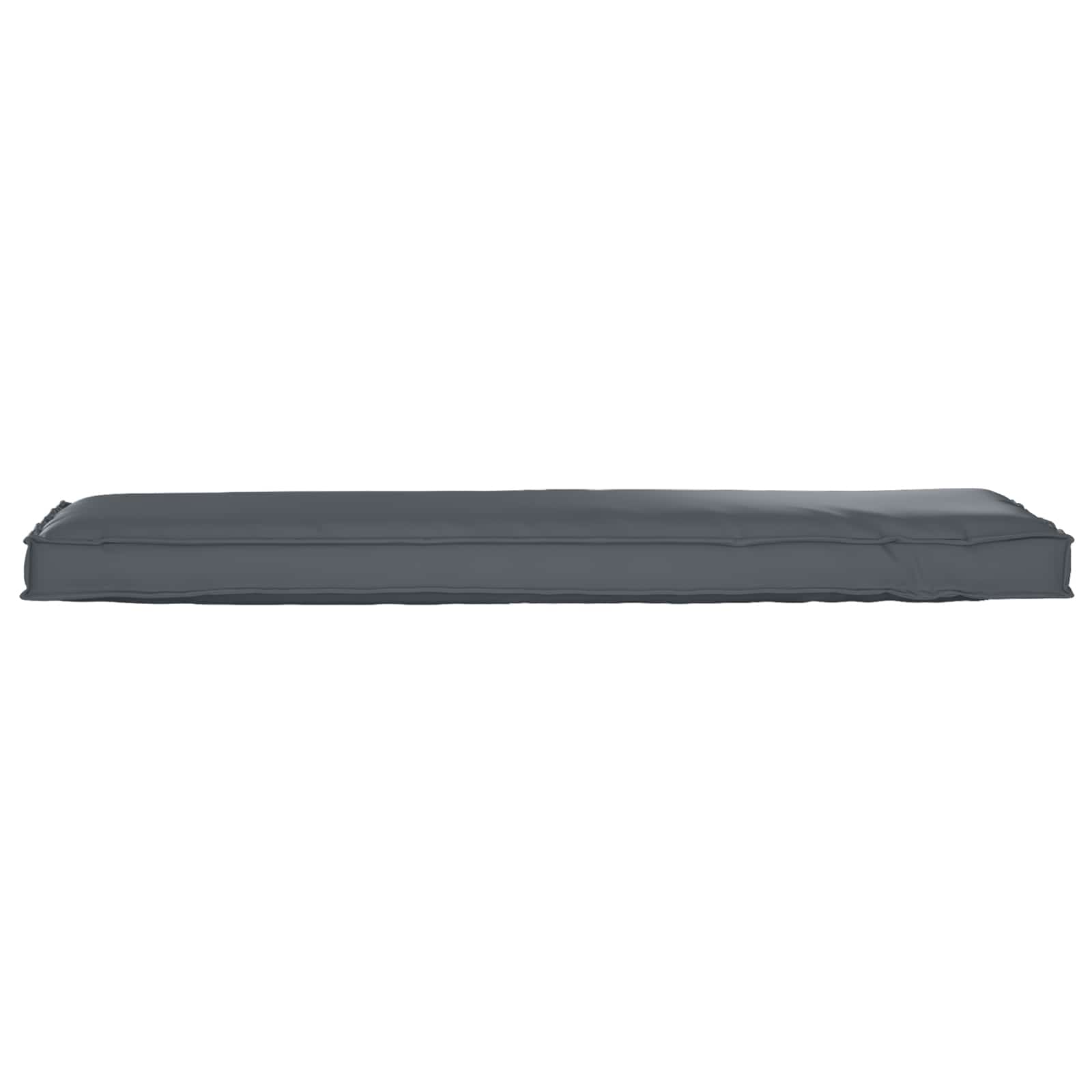 Vidaxl kussen antraciet 140 x 40 x 8 cm oxford stof