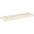 Vidaxl kussen crème 140 x 40 x 8 cm oxford stof