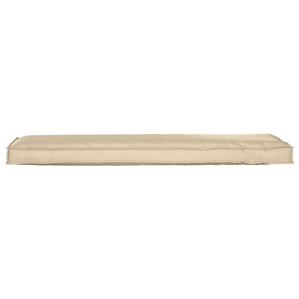 Vidaxl kussen beige 140 x 40 x 8 cm oxford stof
