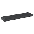 Vidaxl kussen zwart 140 x 40 x 8 cm oxford stof