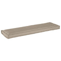Vidaxl kussen taupe 140 x 40 x 8 cm oxford stof