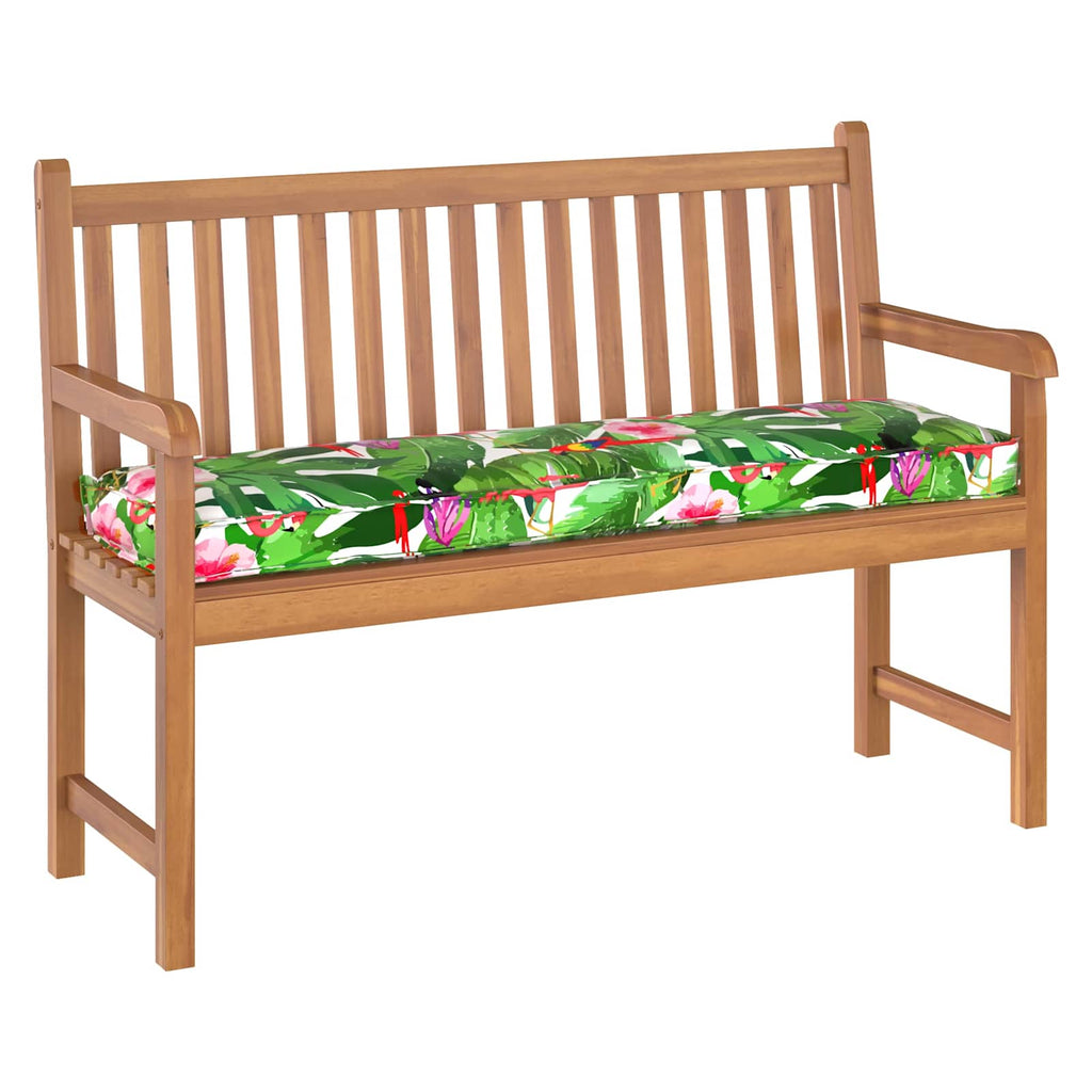 Vidaxl kussen bloemen multikleur 140 x 40 x 8 cm oxford stof