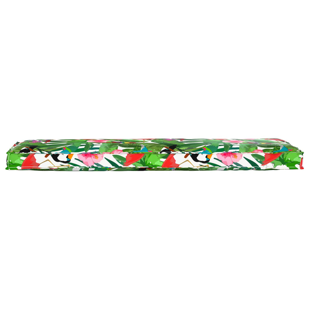 Vidaxl kussen bloemen multikleur 140 x 40 x 8 cm oxford stof