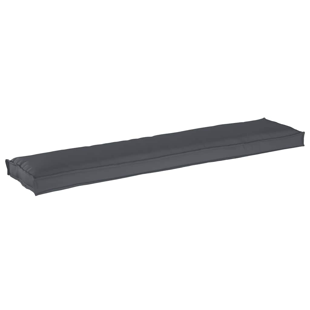 Vidaxl palet kussen oxford stof antraciet 180 x 40 x 8 cm
