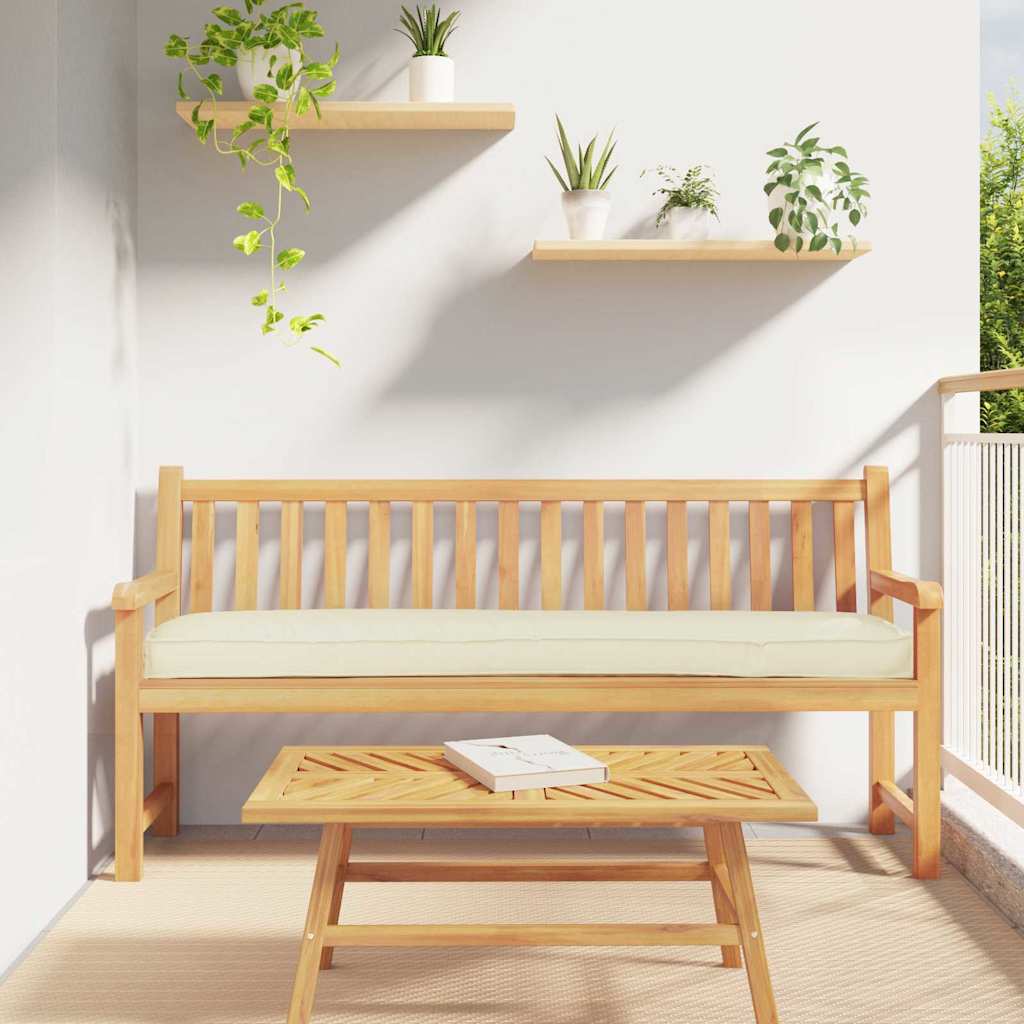 Vidaxl palet kussen crème 180 x 40 x 8 cm oxford stof