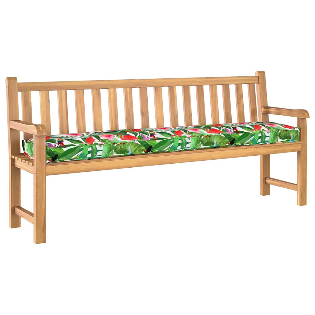 Vidaxl palet kussen tropische jungle 180 x 40 x 8 cm oxford stof