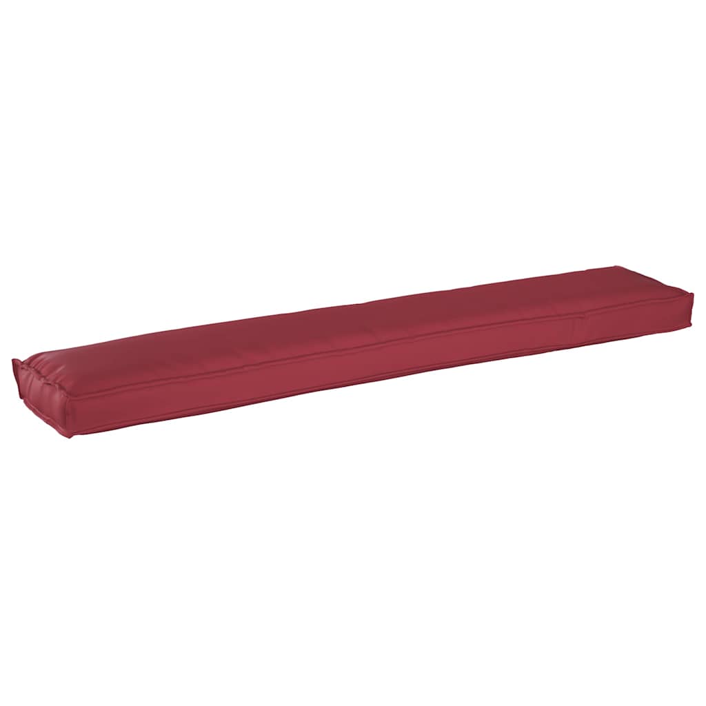 Vidaxl palet kussen wijnrood 200 x 40 x 8 cm oxford stof