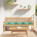 Vidaxl palet kussen bloemen bladpatroon 200 x 40 x 8 cm oxford stof