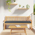 Vidaxl pallet kussen set 2 pcs antraciet 180 x 40 x 8 cm oxford stof
