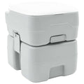 Vidaxl camping toilet grijs 41,5 x 36,5 x 42 cm