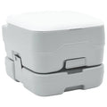 Vidaxl camping toilet grijs en wit 41,5 x 36,5 x 30 cm polyetheen
