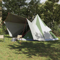 Vidaxl tipi tent 12-persoons groen taft
