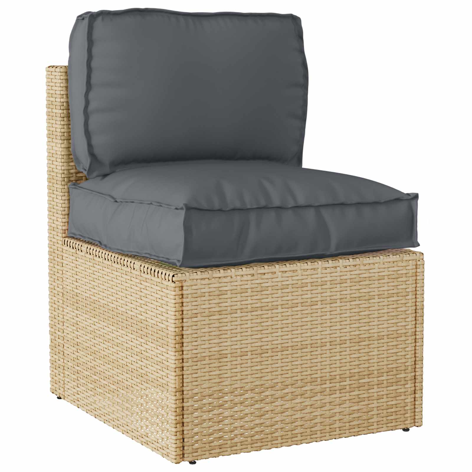 Vidaxl pallet kussen set 2 pcs antraciet oxford stof
