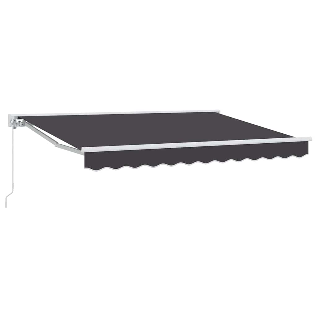 Vidaxl inklapbaar zonnescherm antraciet 300 x 200 cm