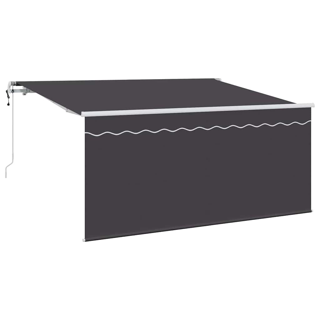 Vidaxl inklapbaar zonnescherm antraciet 300 x 200 cm