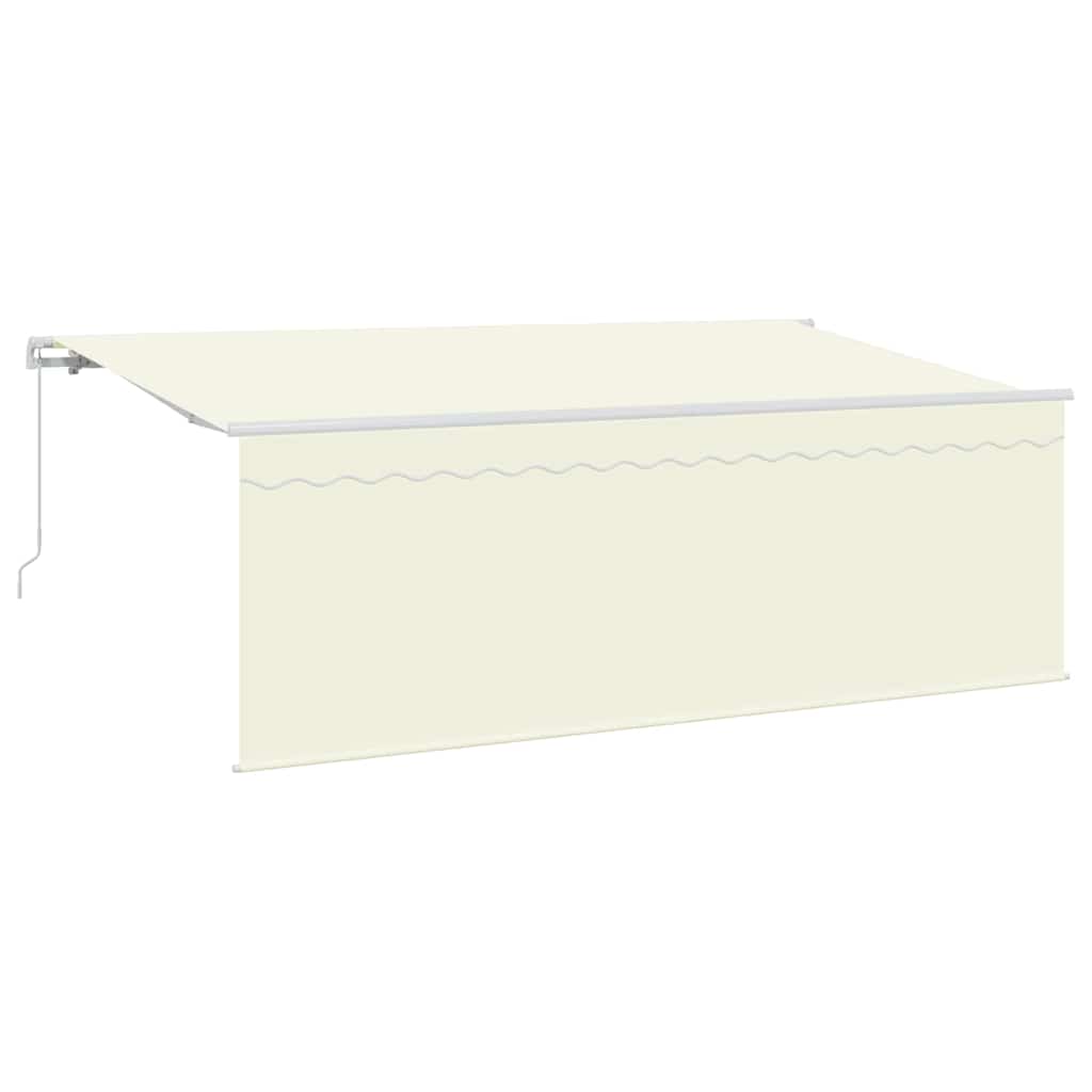 Vidaxl inklapbaar zonnescherm crème 400 x 200 cm