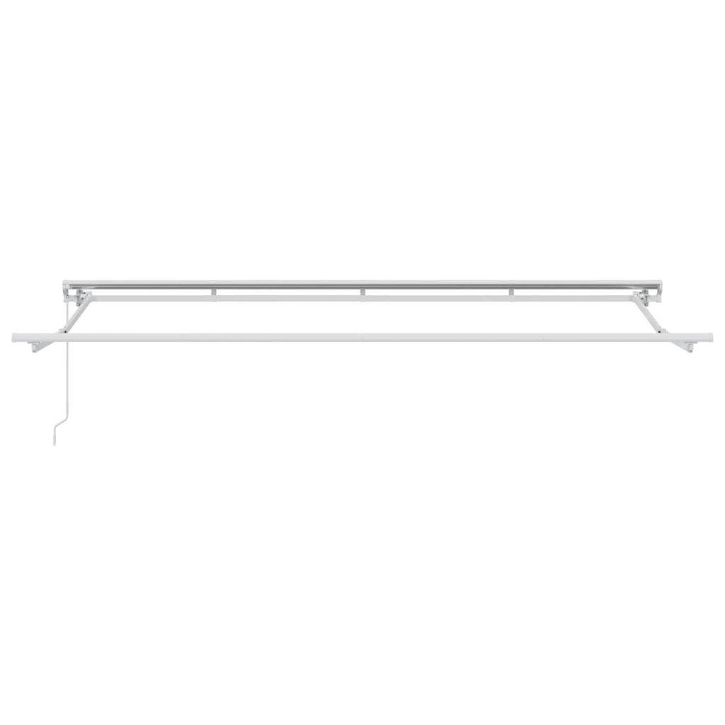 Vidaxl uitschuifbare luifel antraciet 400 x 200 cm