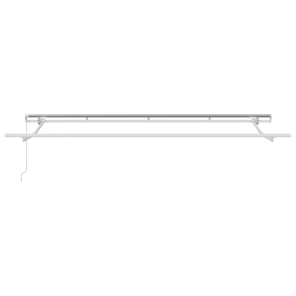 Vidaxl uitschuifbare luifel antraciet 400 x 200 cm