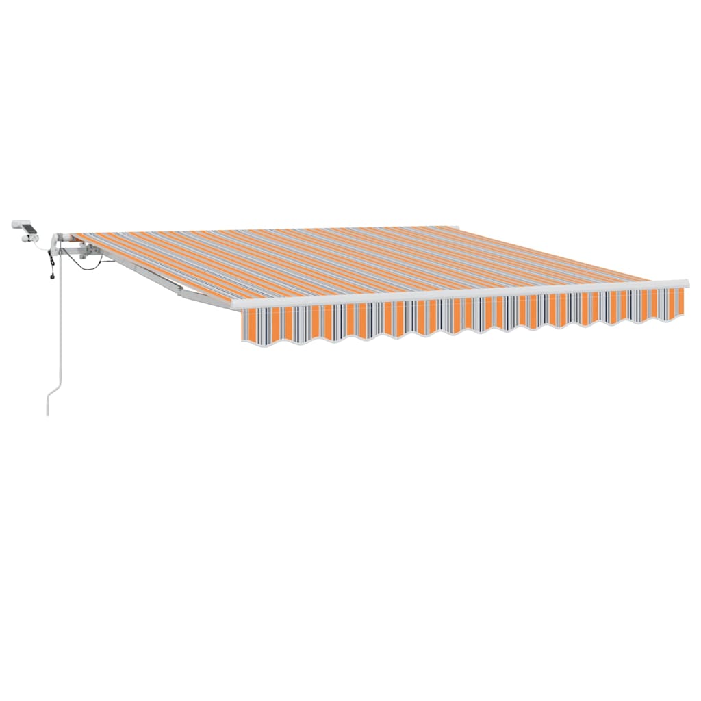 Vidaxl uitschuifbare luifel meerkleurig 300 x 250 cm polyester