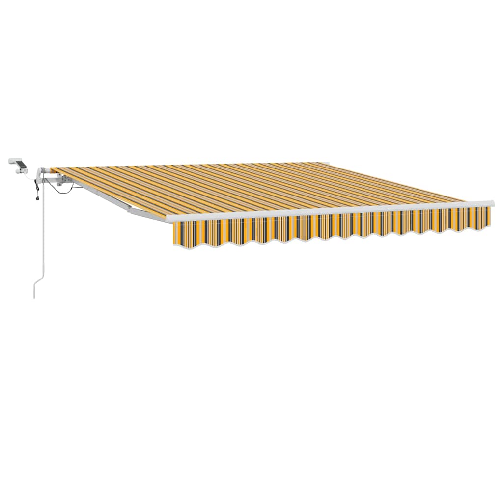 Vidaxl uitschuifbare luifel meerkleurig 300 x 250 cm polyester