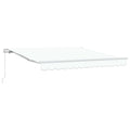 Vidaxl markies wit 300 x 250 x 165 cm polyester