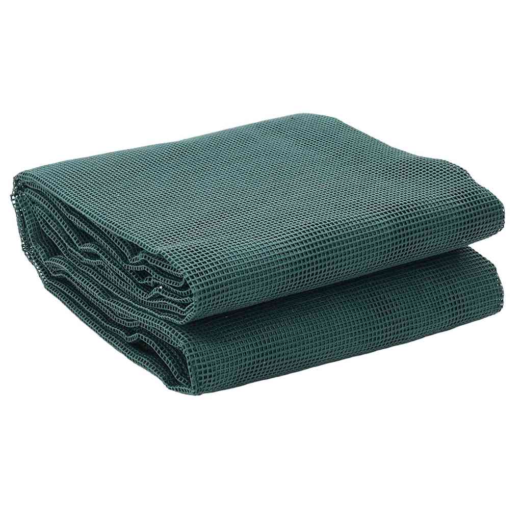 Vidaxl tenttapijt groen 400 × 350 cm polyester