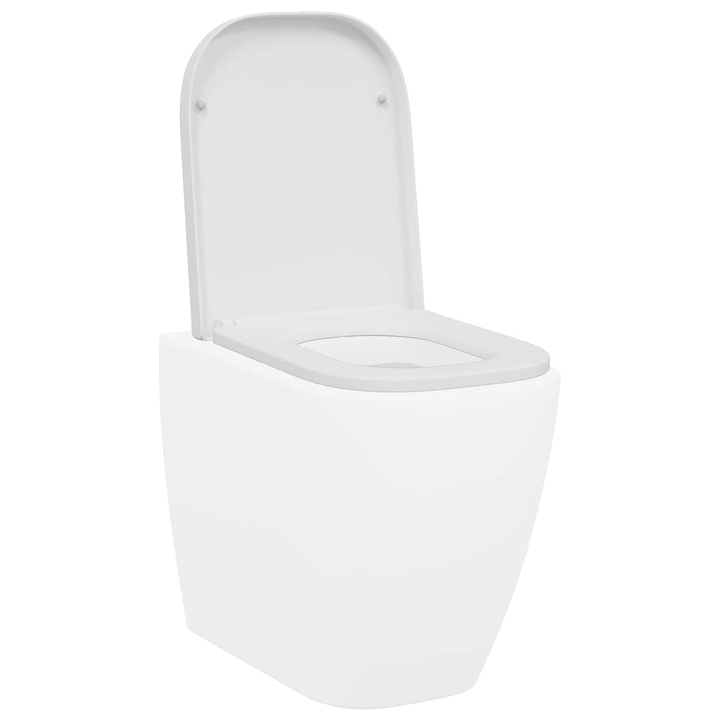 Vidaxl toiletzitting wit 47,5 x 35 x 3,6 cm duroplast