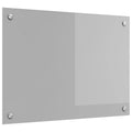 Vidaxl keuken spatscherm lichtgrijs 70 x 50 cm gehard glas