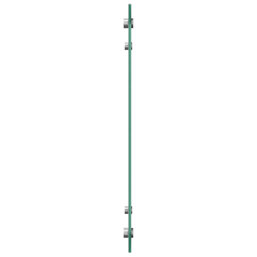 Vidaxl keuken spatscherm lichtgrijs 70 x 50 cm gehard glas