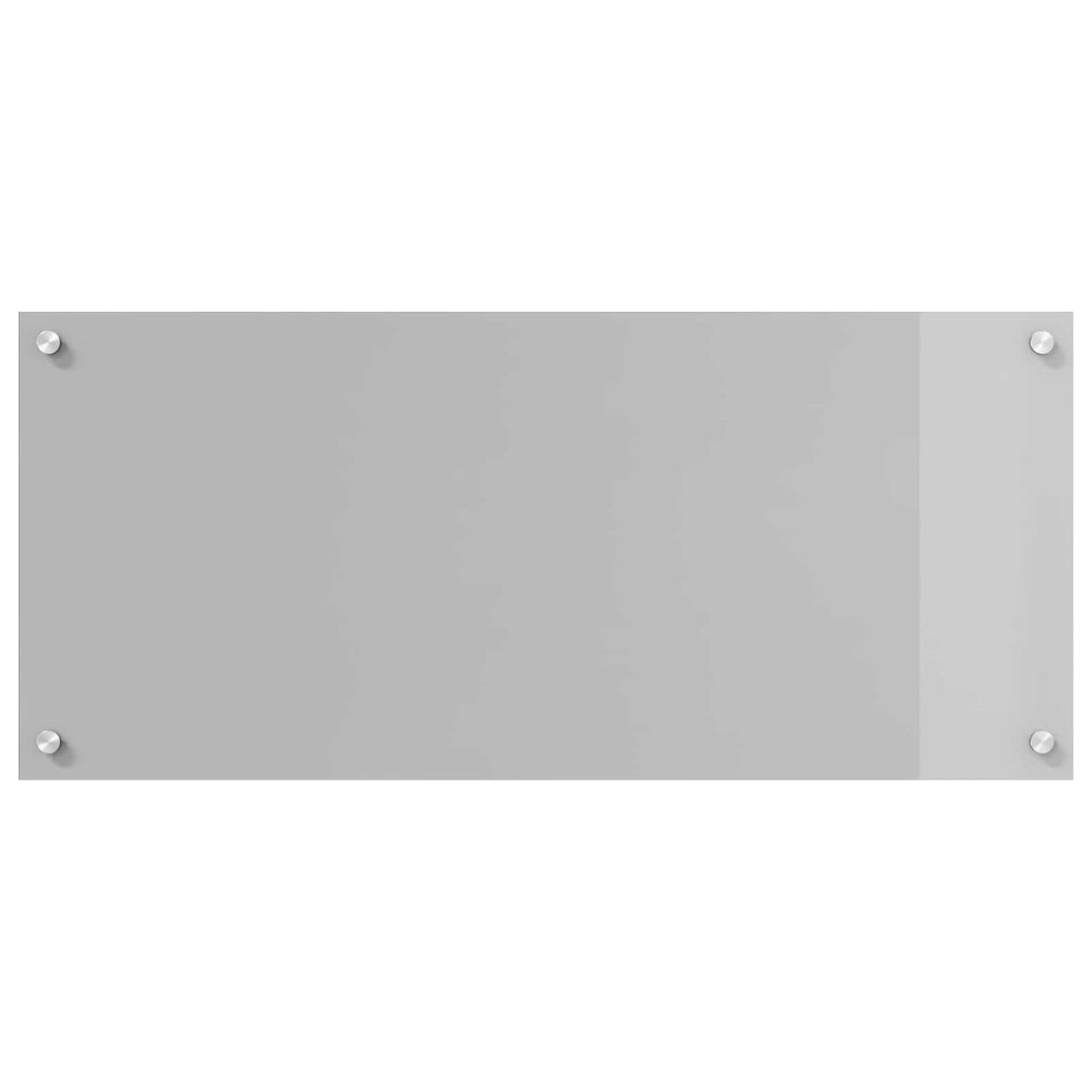 Vidaxl keukenachterwand lichtgrijs 90 x 40 cm gehard glas