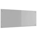 Vidaxl keukenachterwand lichtgrijs 100 x 40 cm gehard glas