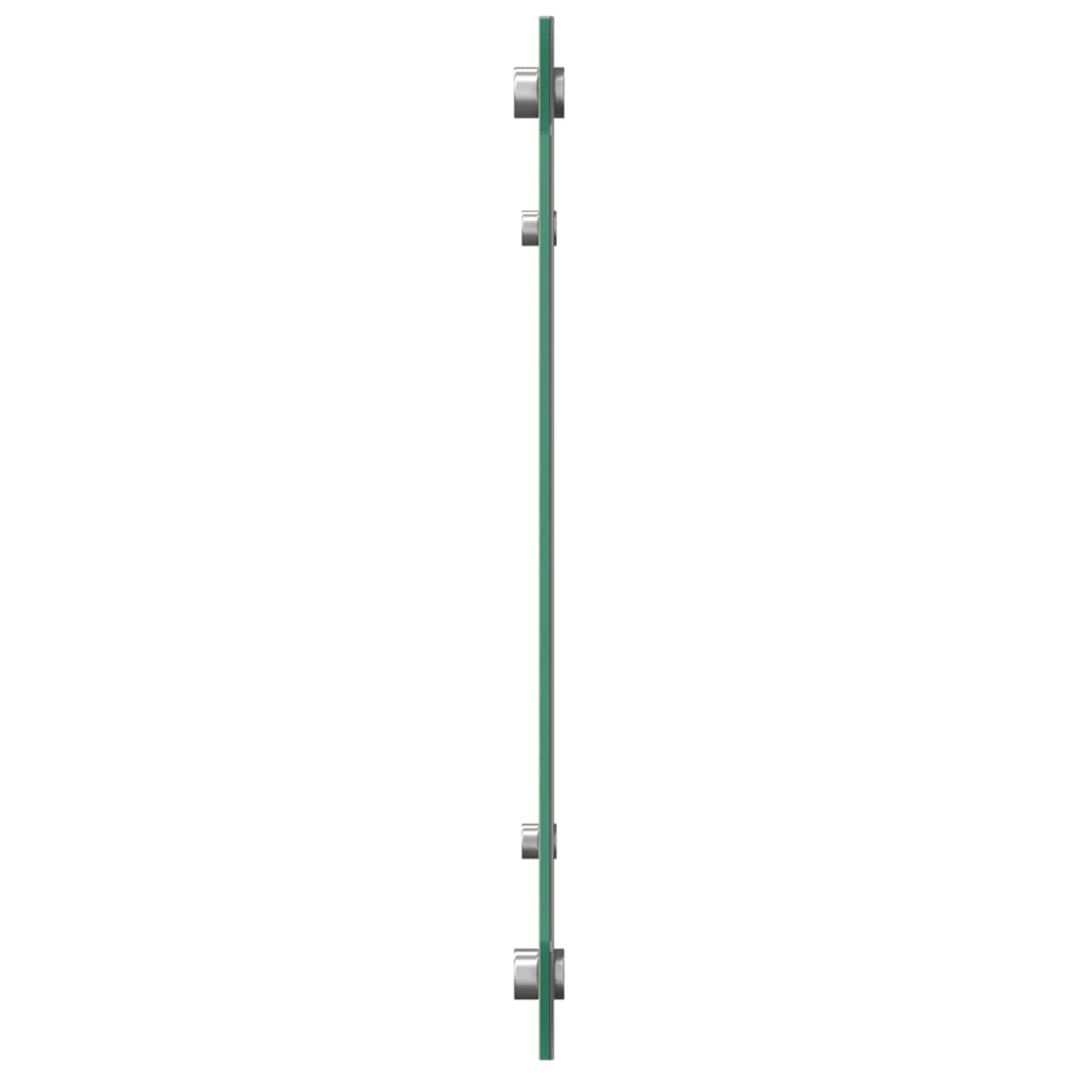 Vidaxl keukenachterwand lichtgrijs 100 x 40 cm gehard glas
