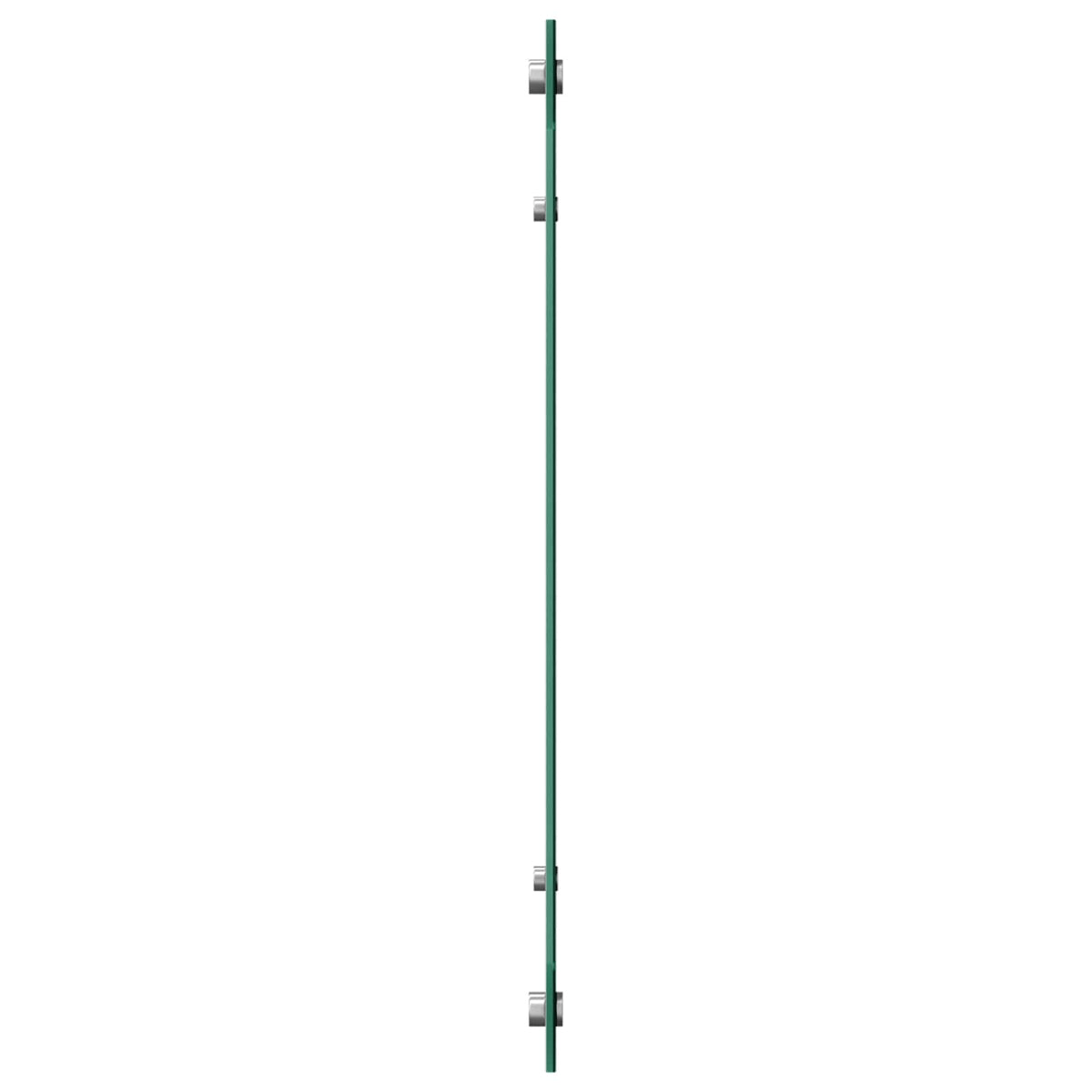 Vidaxl keukenachterwand donkergrijs 90 x 60 cm gehard glas