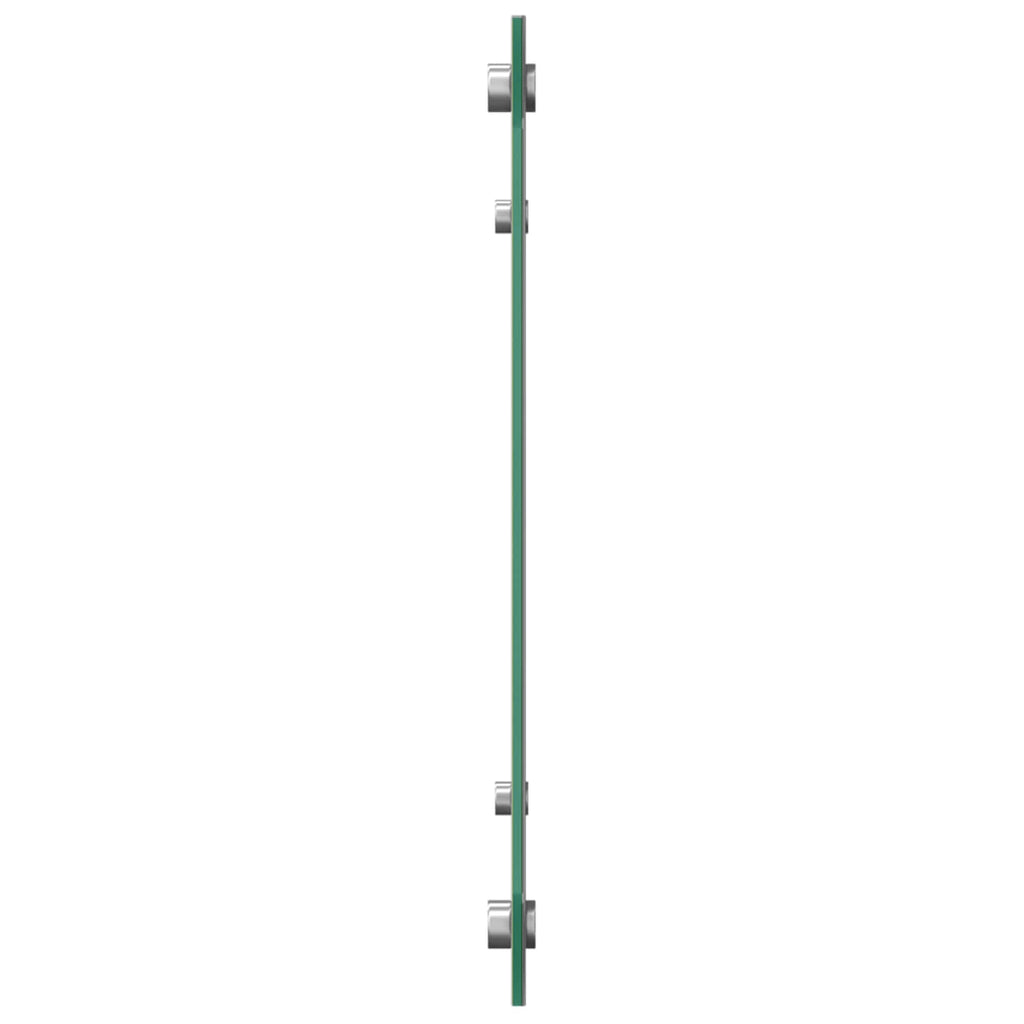 Vidaxl keuken spatscherm donkergrijs 100 x 40 cm gehard glas