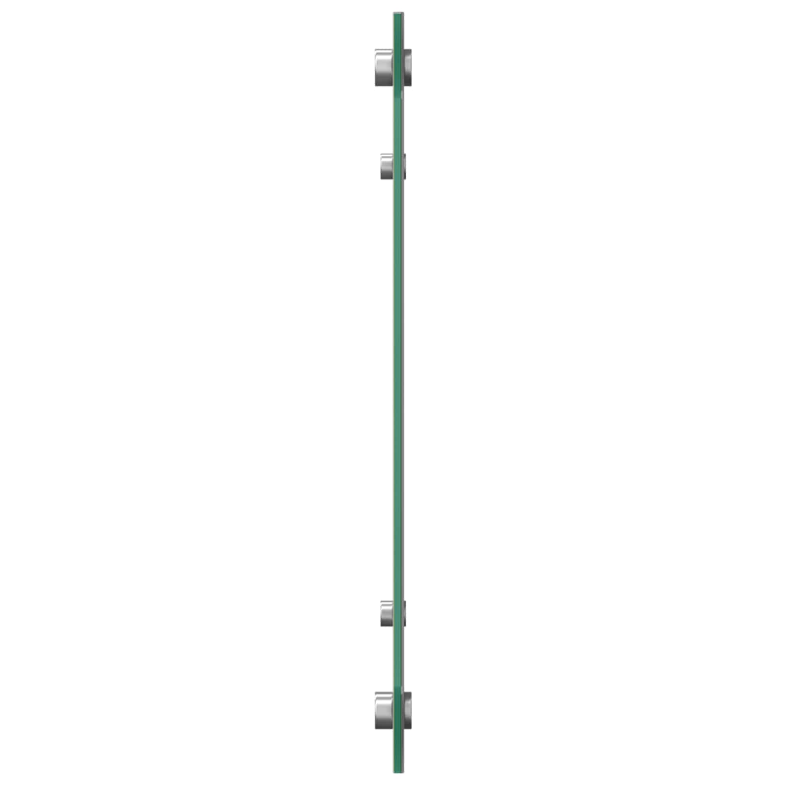 Vidaxl keuken spatscherm donkergrijs 100 x 40 cm gehard glas