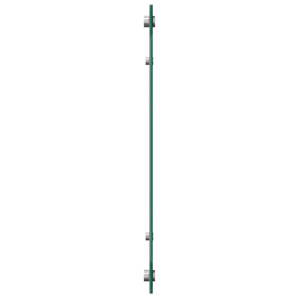 Vidaxl keuken spatscherm donkergrijs 100 x 50 cm gehard glas