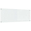 Vidaxl keuken spatscherm doorzichtig 110 x 40 cm gehard glas
