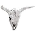 Vidaxl bullschedel zilver 49 x 10 x 36 cm aluminium