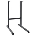 Vidaxl dip station zwart 103.5 x 66.5 x 121.5 cm gepoedercoat staal