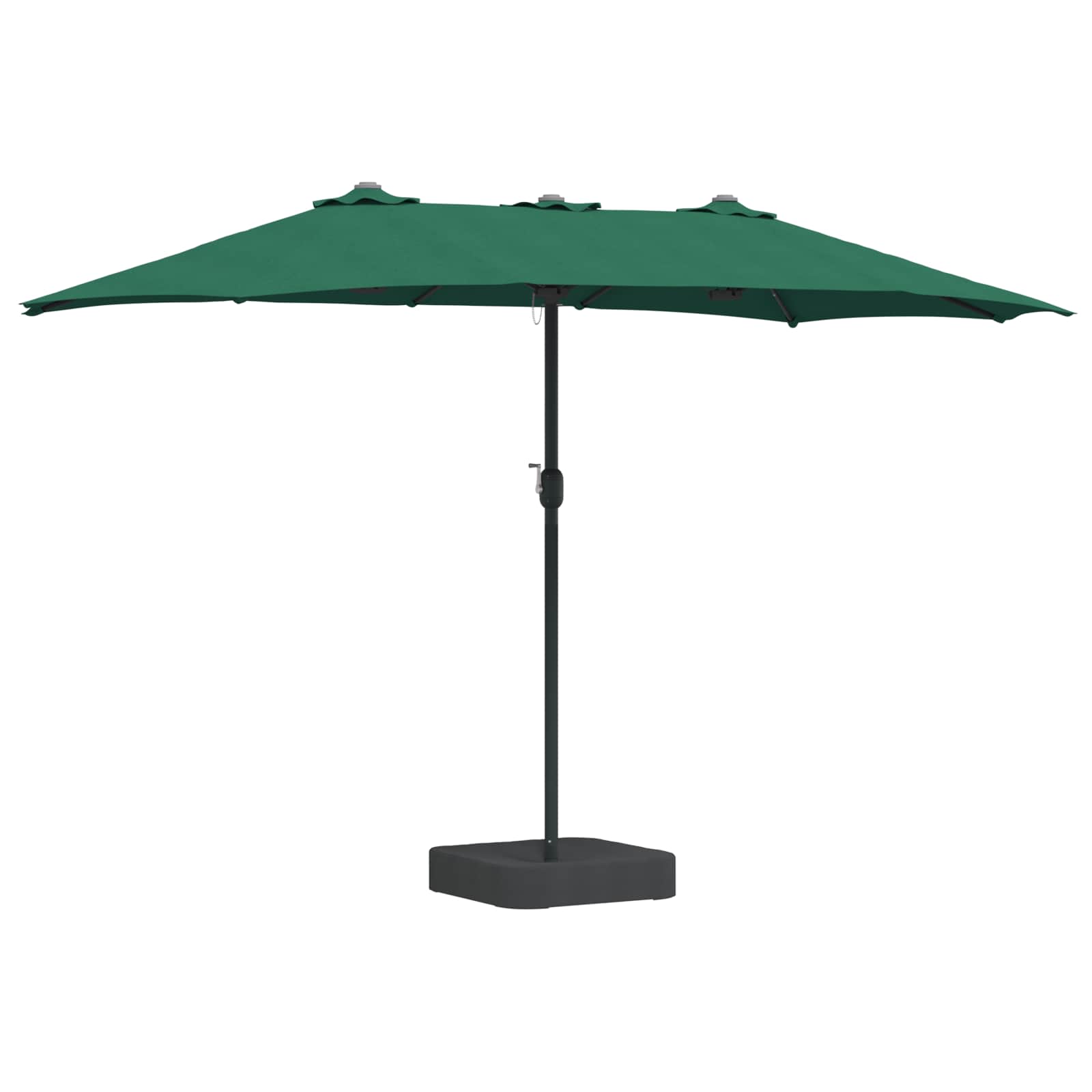 Vidaxl tuinparasol groen 385 x 209 x 244 cm polyester