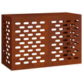Vidaxl airconditioner hoes roestig 90 x 40 x 60 cm cortenstaal