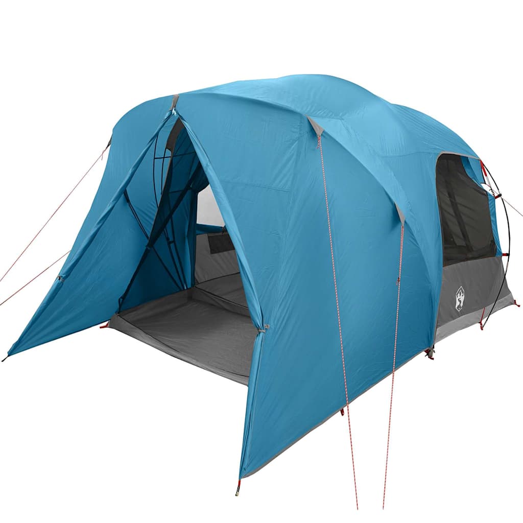 Vidaxl dome tent voor 6 personen 6-persoons blauw