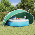 Vidaxl pooldome blauw 500 x 500 x 236 cm 185t polyester met pu-coating